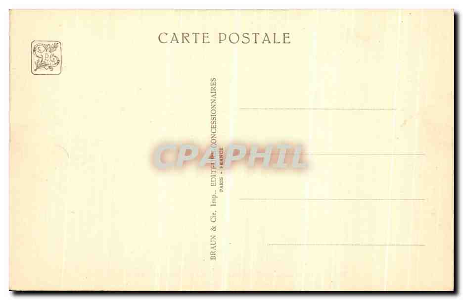 CPA Paris Exposition Coloniale Internationale 1931 Palais de l AOF Perspective de la rue Djenne — Rückseite