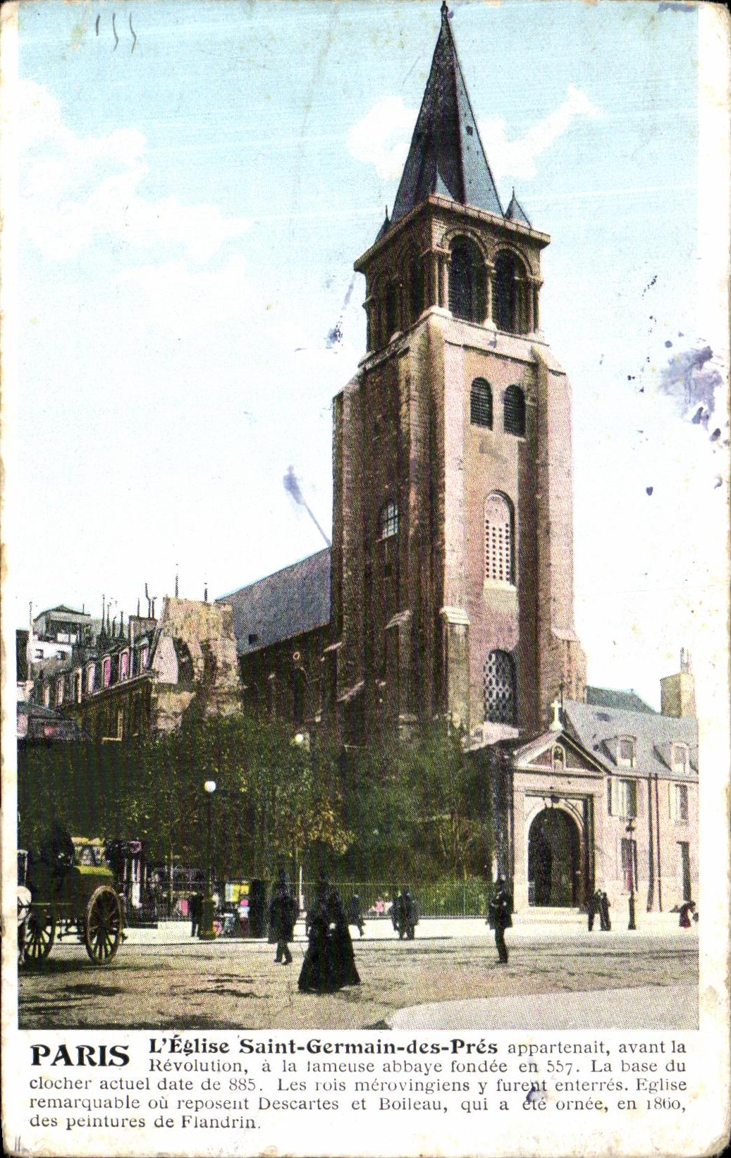 CPA Paris L Eglise Saint Germain des Pres
