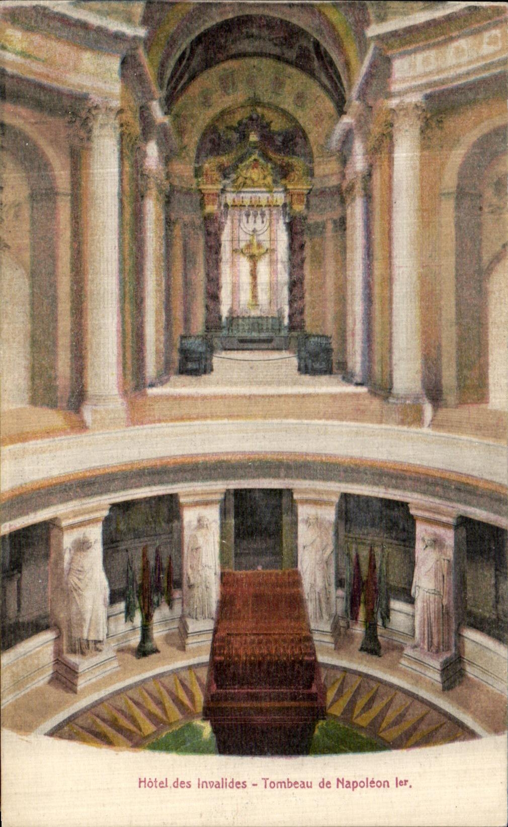 CPA Hotel des Invalides Tombeau de Napoleon ler