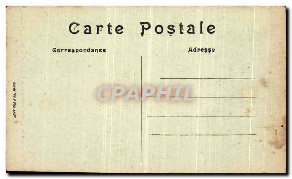 CPA Paris Le Tombeau des Quatre Sergents de La Rochelle Cimetiere Montparnasse  — Rückseite