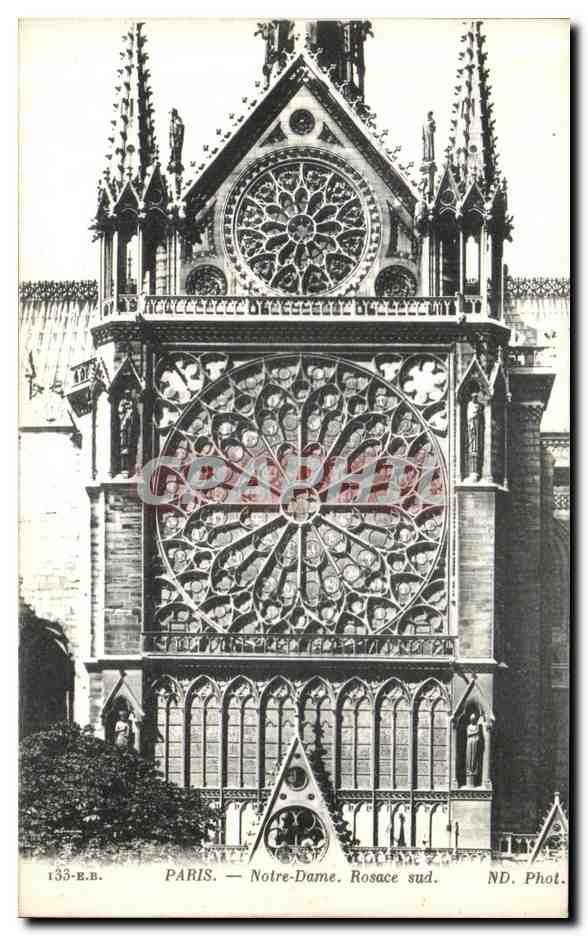 CPA Paris Notre Dame Rosace Sud