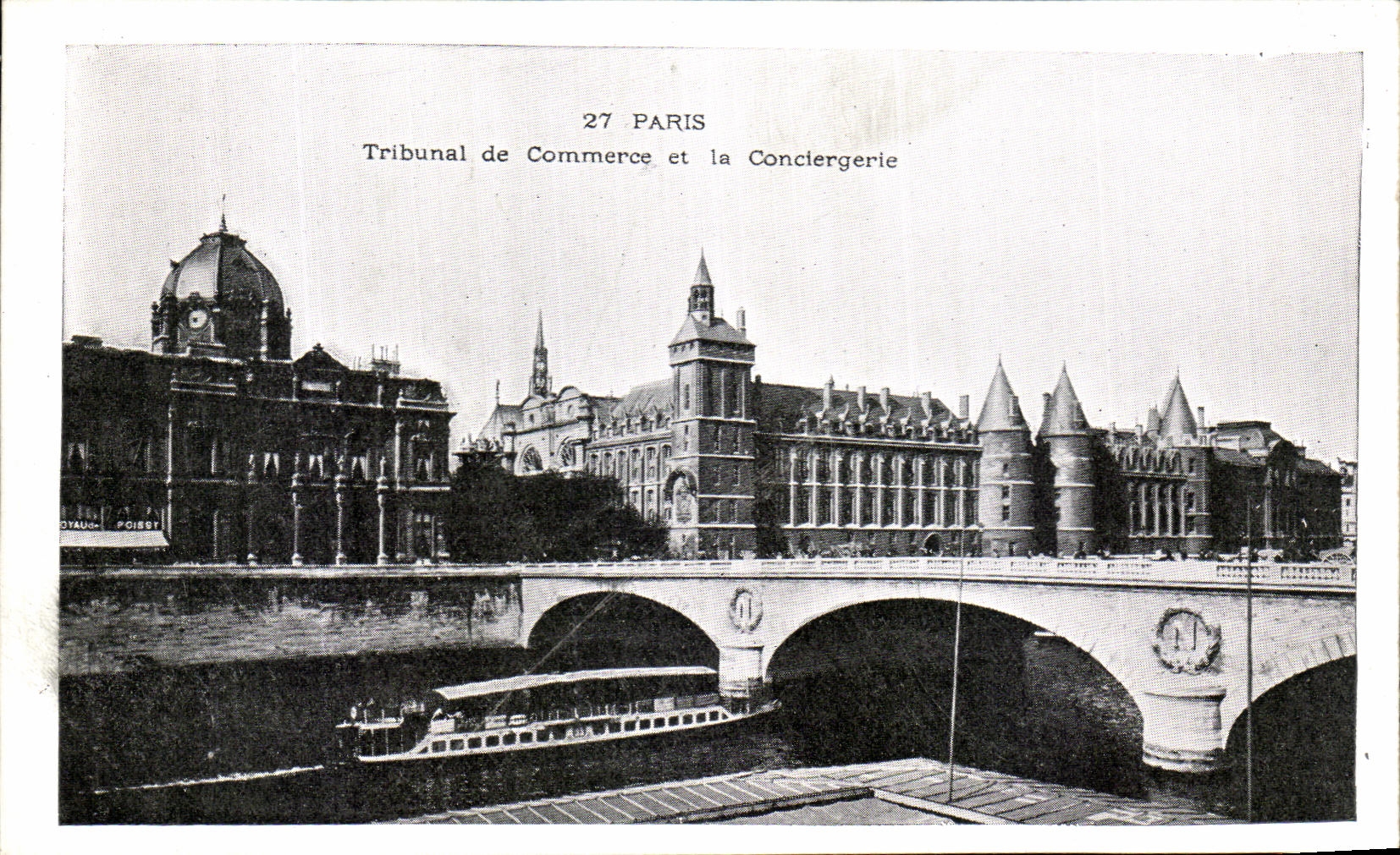 CPA Paris Tribunal de commerce et la conciergerie