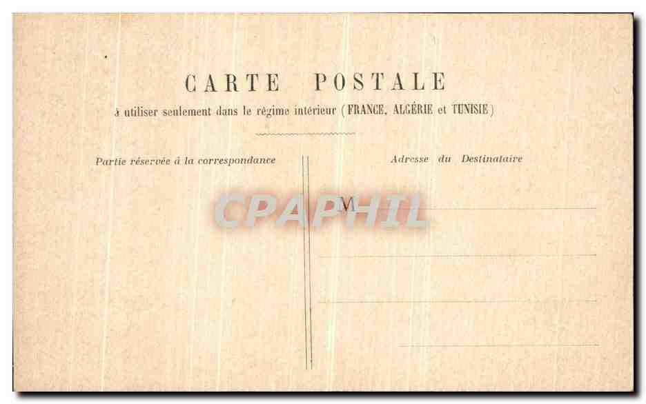 CPA Paris Tribunal de commerce et la conciergerie — Rückseite