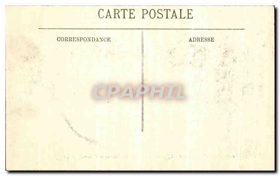 CPA Inondations de Paris Le pont de la Concorde  — Rückseite