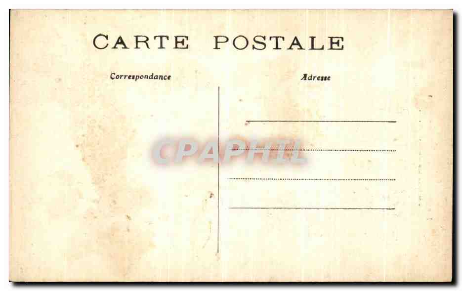 CPA Paris Inondations de Janvier La rue de Seine — Rückseite