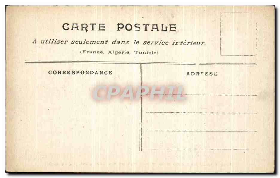 CPA Paris Inonde Burrage de Secours Quai Malaquais  — Rückseite