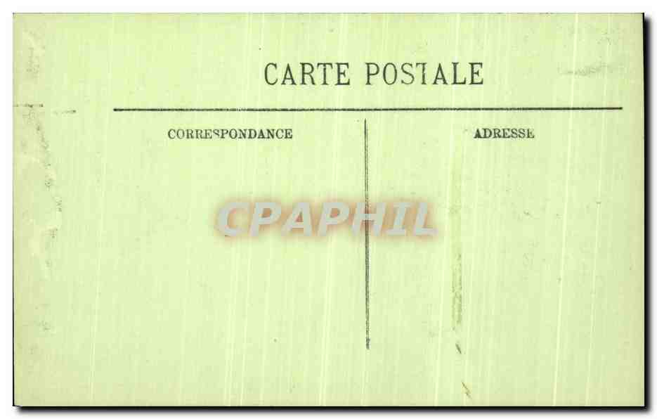 CPA Inondations de Paris Rue de la Convention — Rückseite