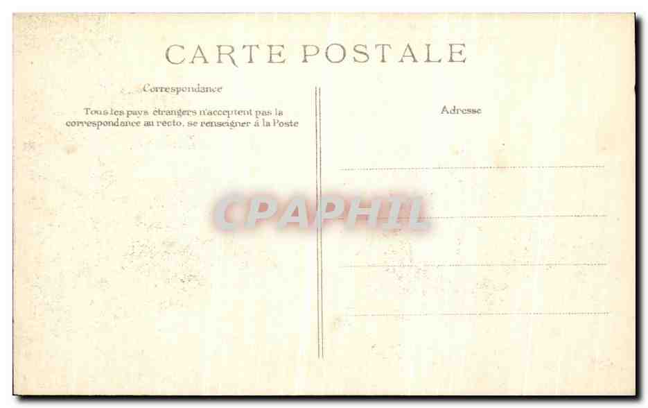 CPA Crue de la Seine  — Rückseite