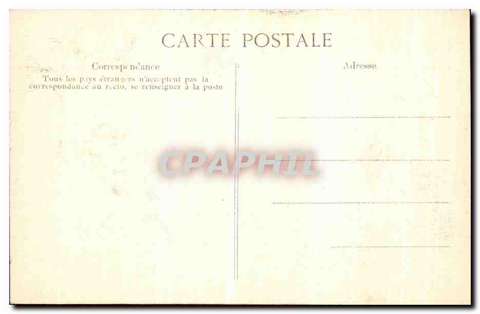 CPA Crue de la Seine Paris Rue du Bac — Rückseite