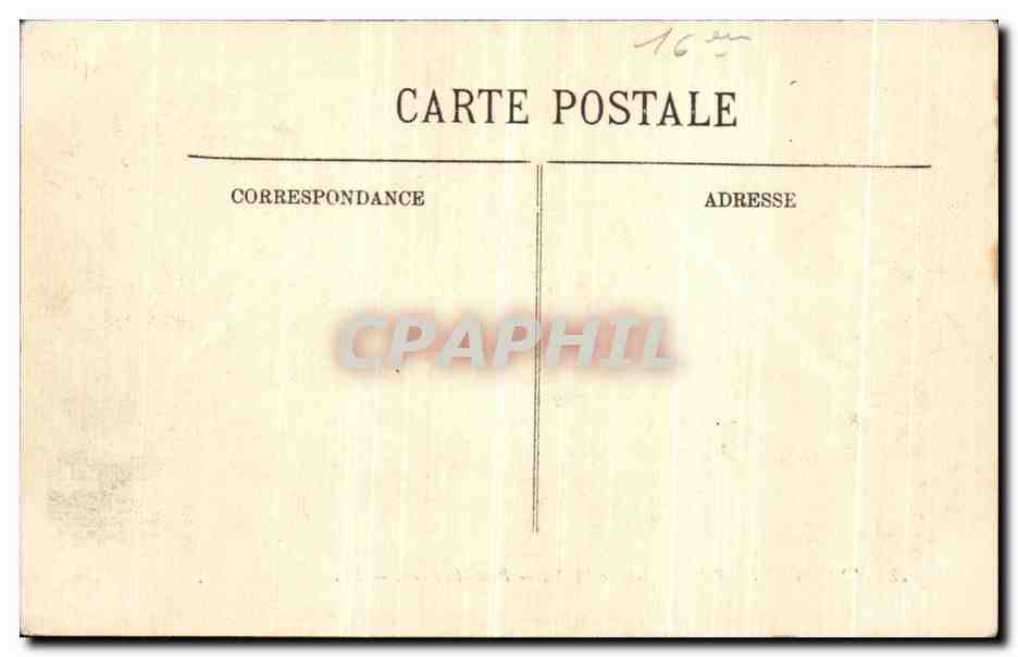 CPA Evirons de Paris Pont Mirabeau — Rückseite