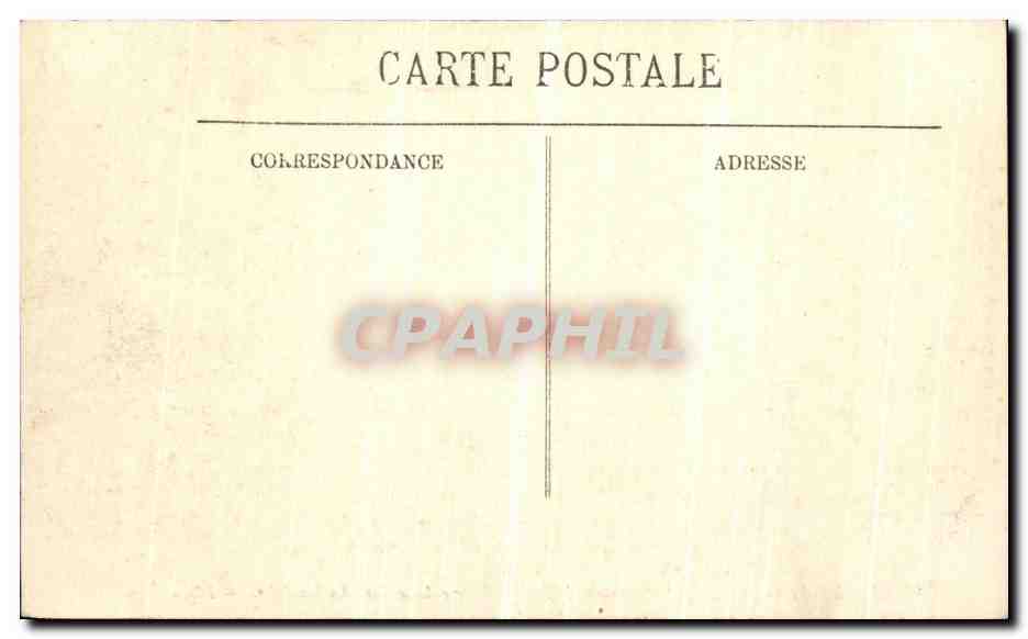 CPA Paris Inondation De Entree le la Gere des Invalides — Rückseite