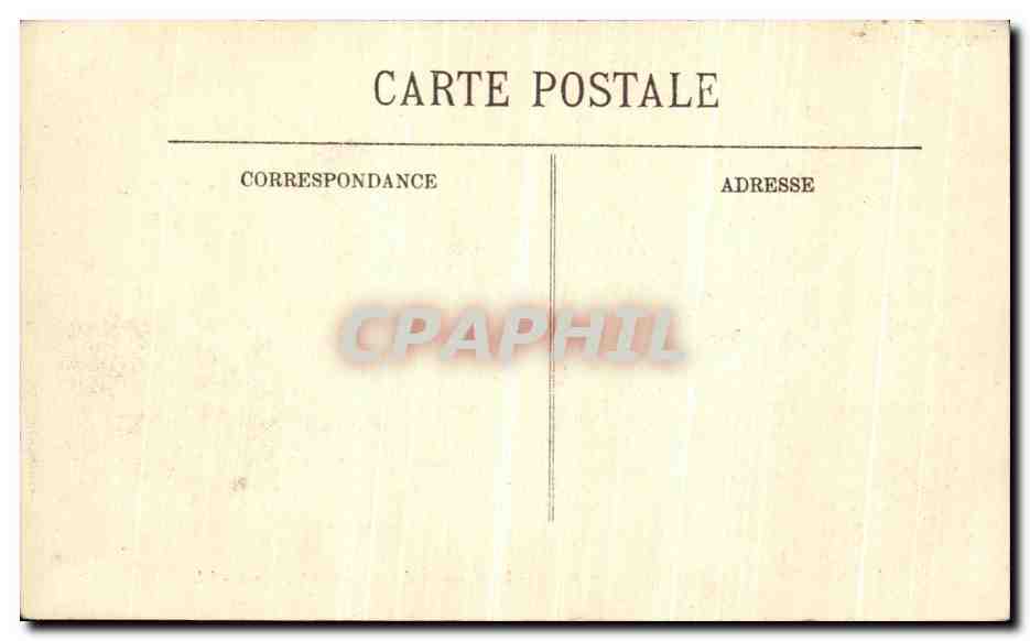 CPA Paris Inondation De Le Ministere des Affaires Etrangeres — Rückseite
