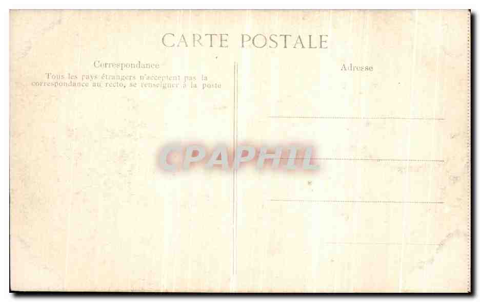 CPA Paris Pont Saint Louis  — Rückseite
