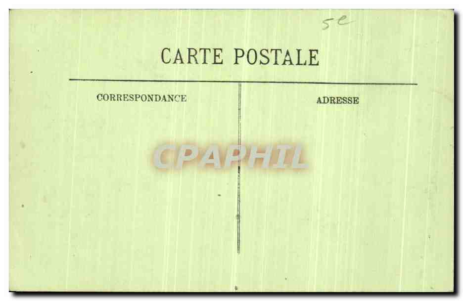 CPA Paris Inondations De Rue des Fosses Saint Bernard — Rückseite