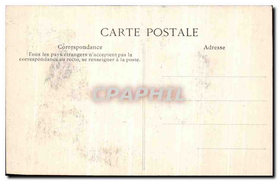 CPA Paris Le Cardinal Richard Archeveque de Paris  — Verso