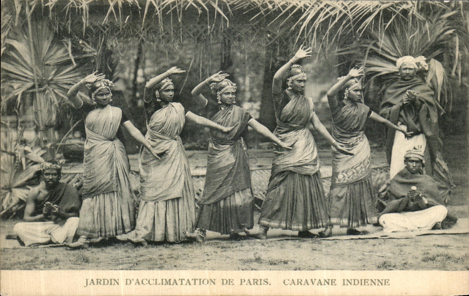 Jardin d'Acclimatation de Paris — Caravane Indienne — éditeur non visible