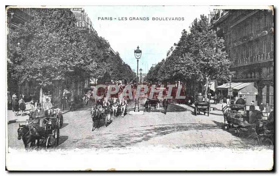 CPA Paris Les Grandes Boulevards