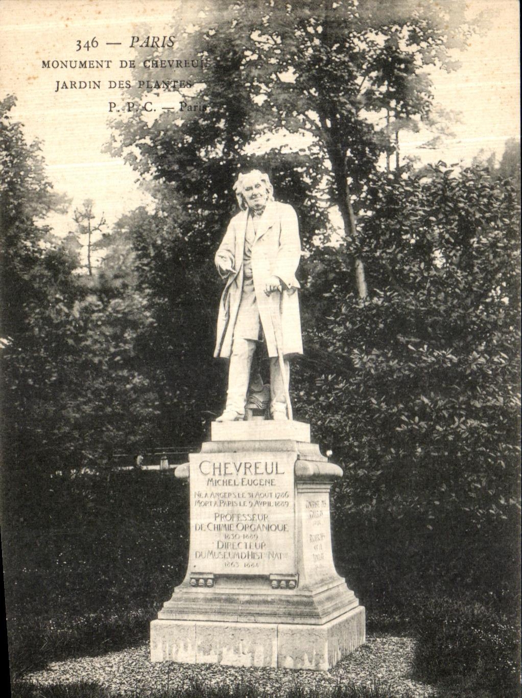 CPA Paris Monument de Chevreuil Jardin des plantes 
