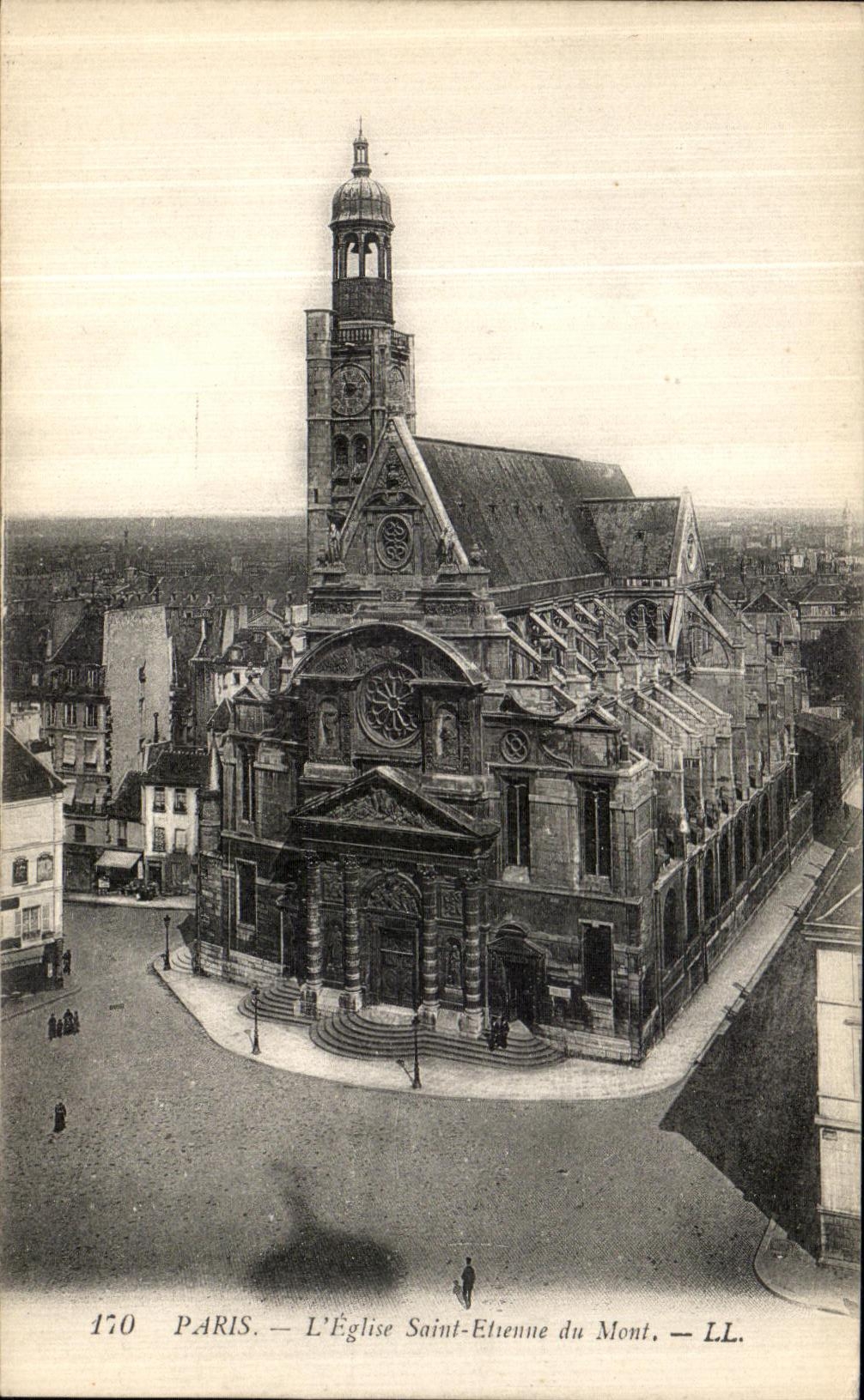 CPA Paris L Eglise Saint Etienne du Mont