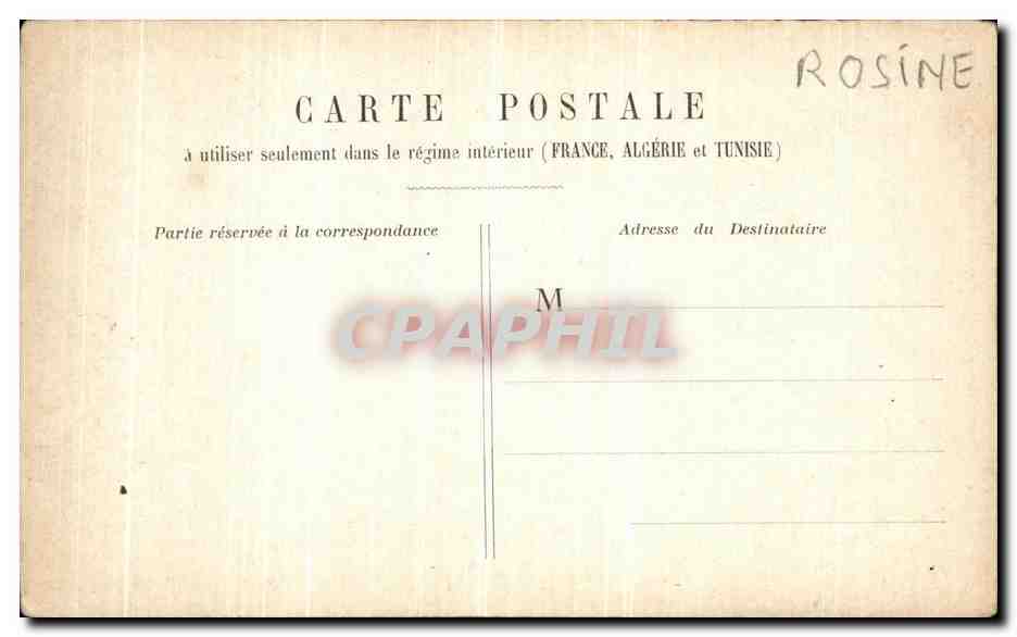 CPA Paris Tribunal de Commerce et la Conciergerie — Verso