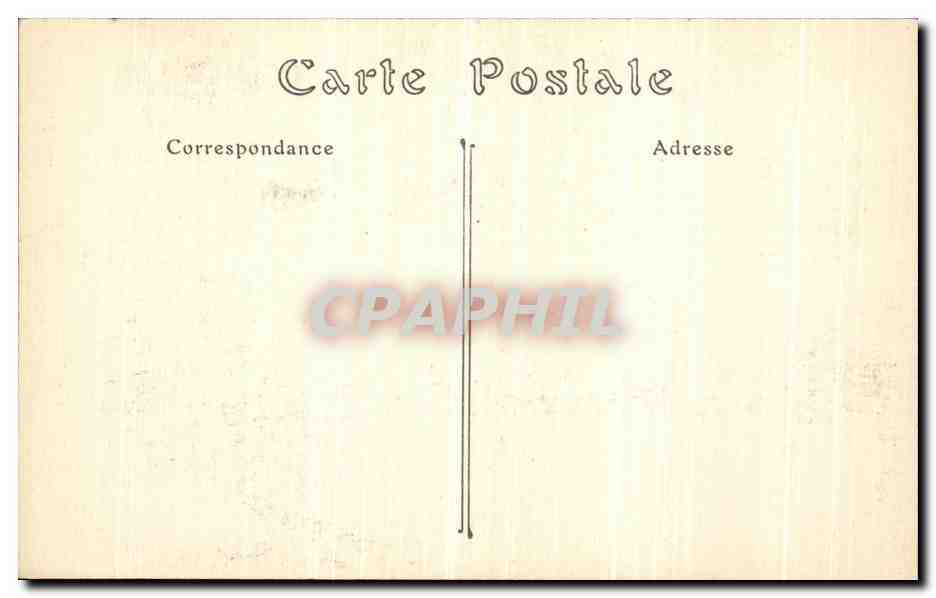 CPA Paris Notre Dame Pinacle du Contrefort de l Abside — Verso