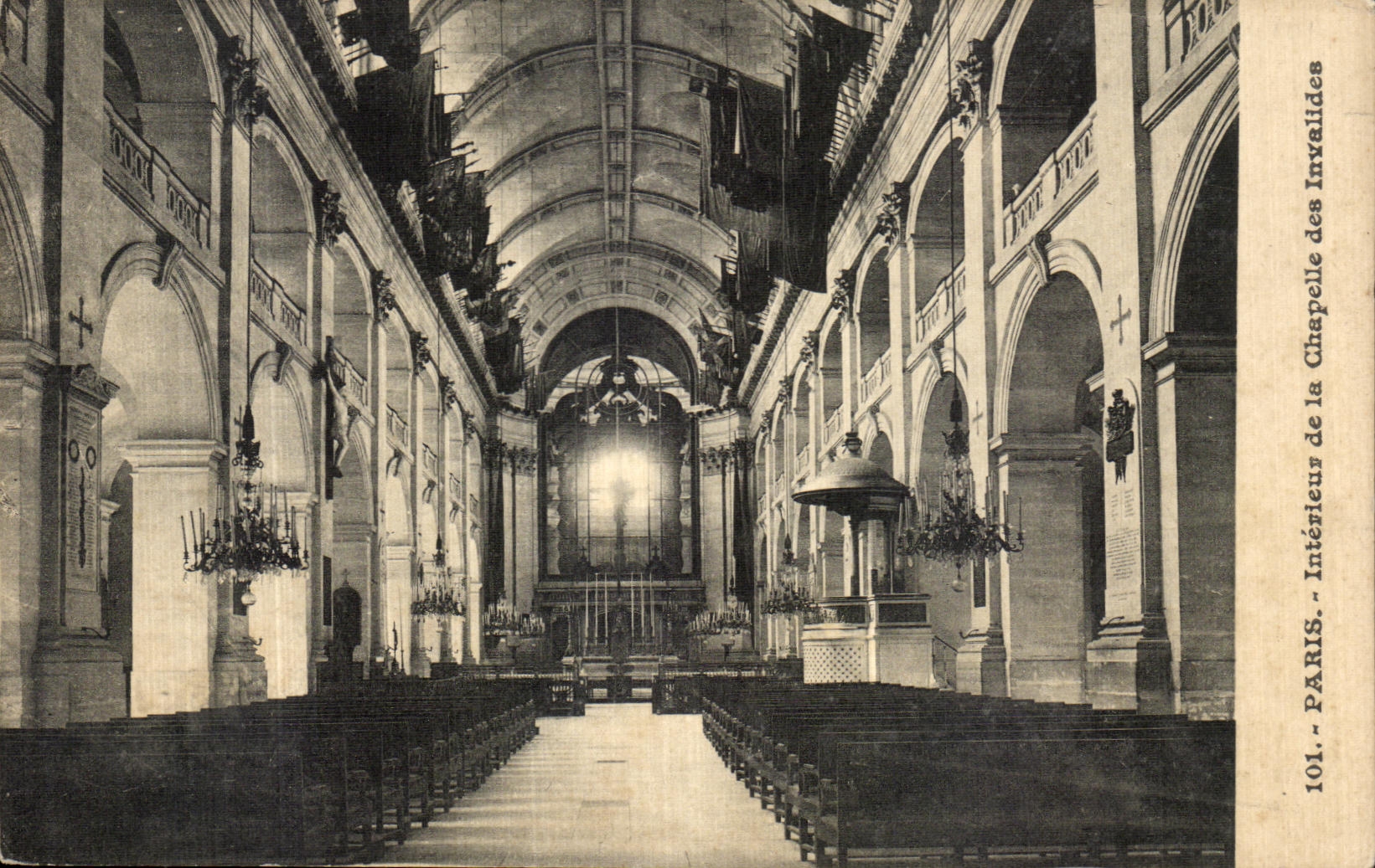 CPA Paris Interieur de la Chapelle des Invalides