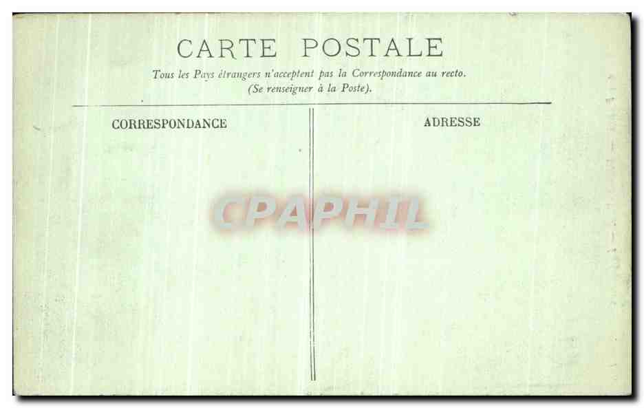 CPA Paris L Hotel De Ville La Galerie Galland — Rückseite