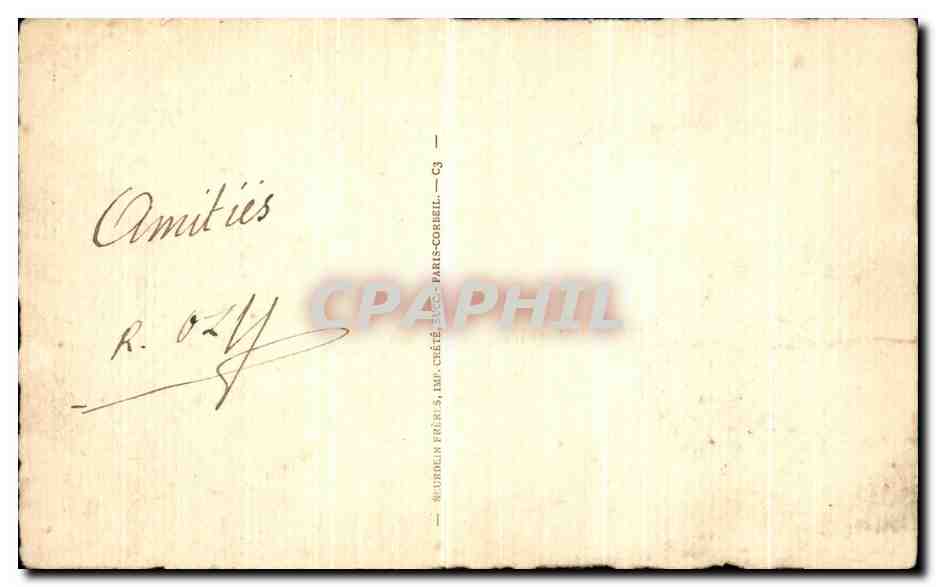 CPA Paris L Ancien Cirque Imperial Boulevard du Temple vers 1859 — Rückseite