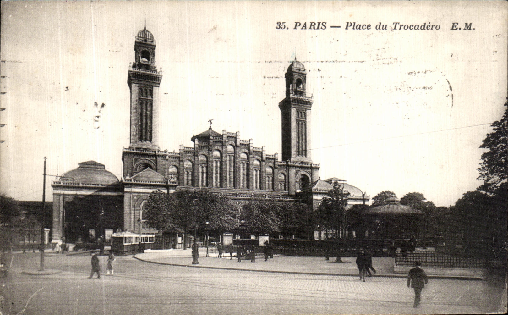 CPA Paris Place du Trocadero
