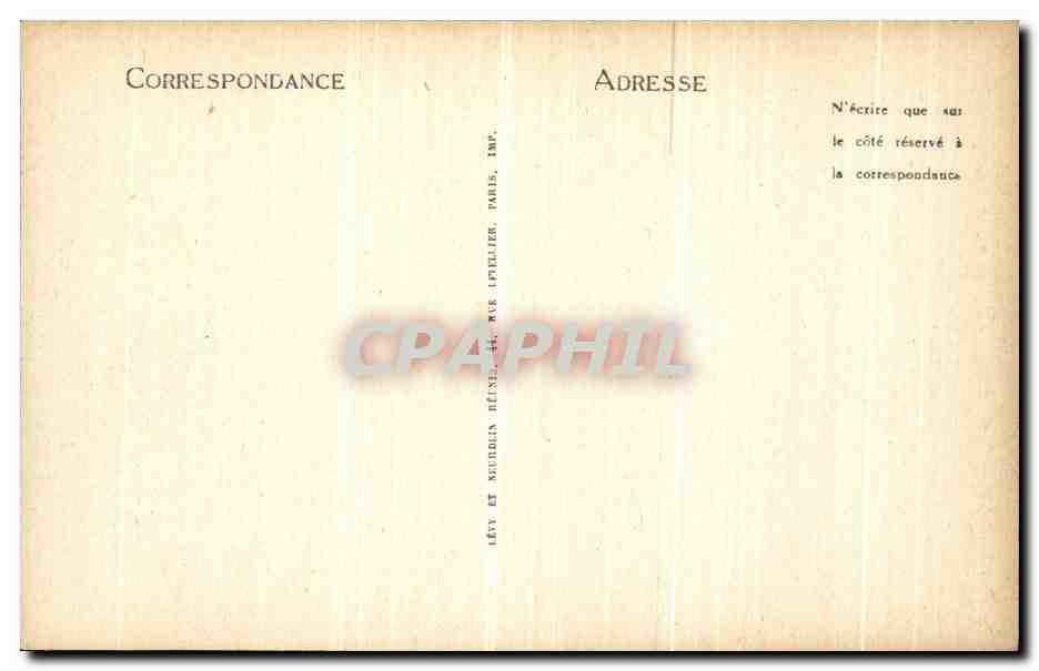 CPA Paris L Ancienne Eglise Saint Pierreet l eglise du Sacre Coeur Montmartre  — Rückseite
