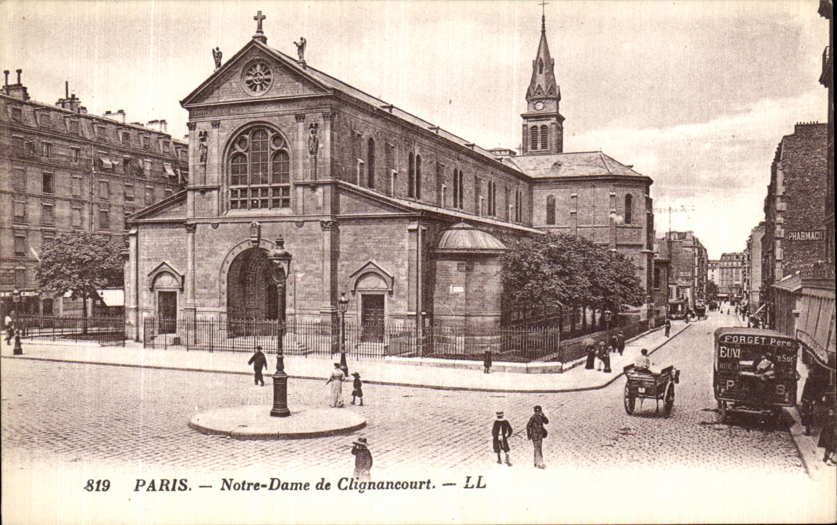 CPA Paris Notre Dame De Clignancourt