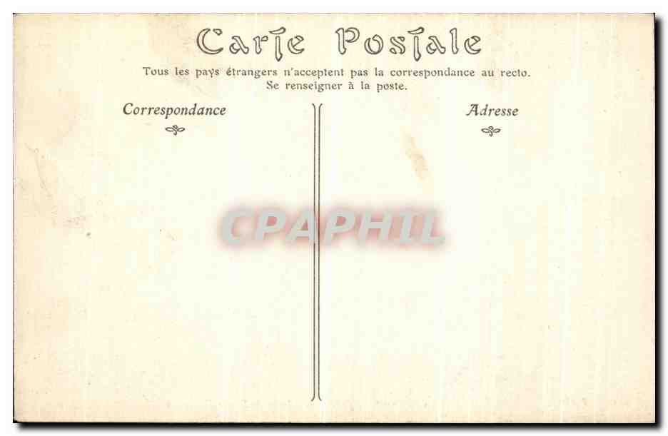CPA Paris Eglise Saint Etienne du Mont le Jube et la chasse de Sainte Genevieve — Rückseite