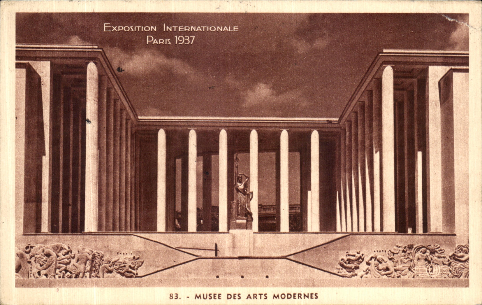CPA Paris Exposition Coloniale Internationale 1937 Musee des Arts modernes
