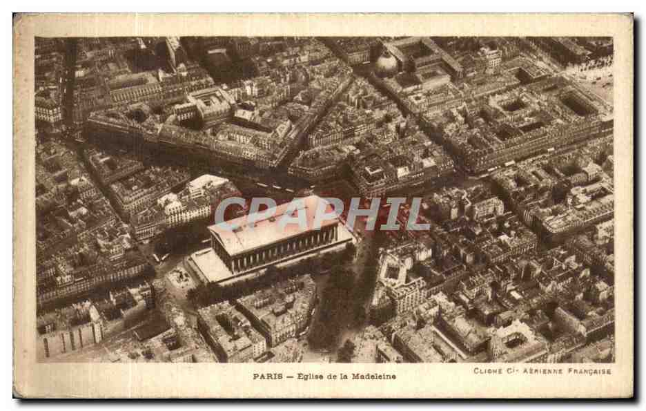 CPA Paris Eglise De La Madeletne