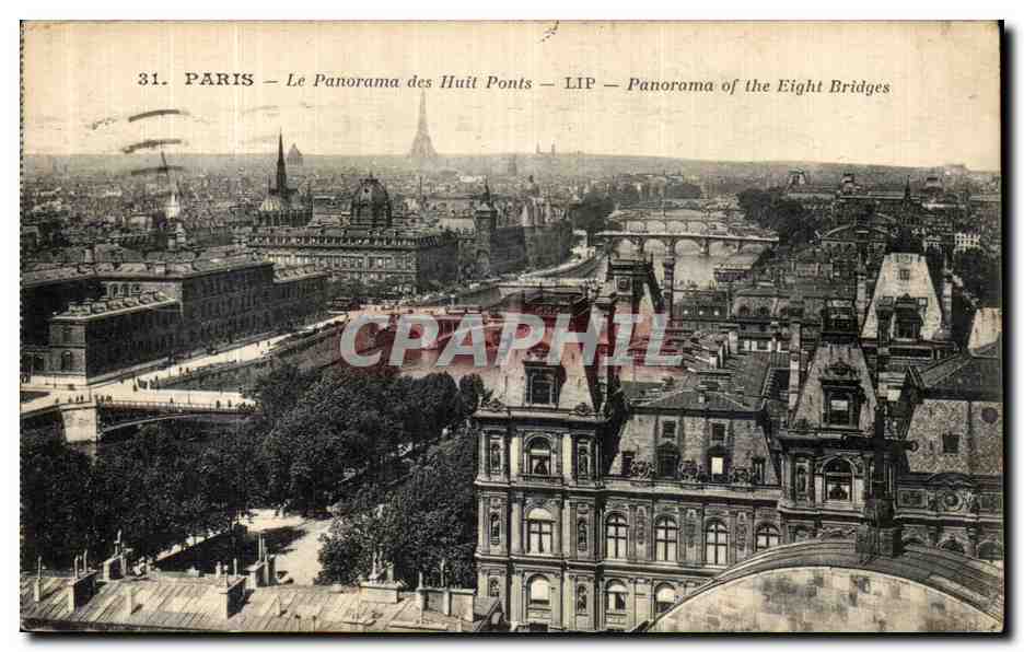 Paris — Le Panorama des Huit Ponts — LIP