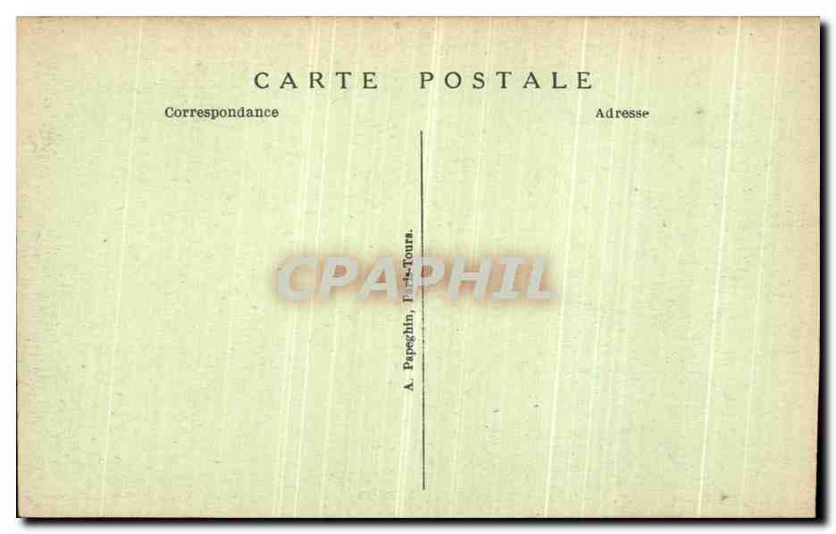 CPA Paris Exposition Des Arts Decoratifs Pavillon Mulhouse Tour de Bourgogne — Rückseite