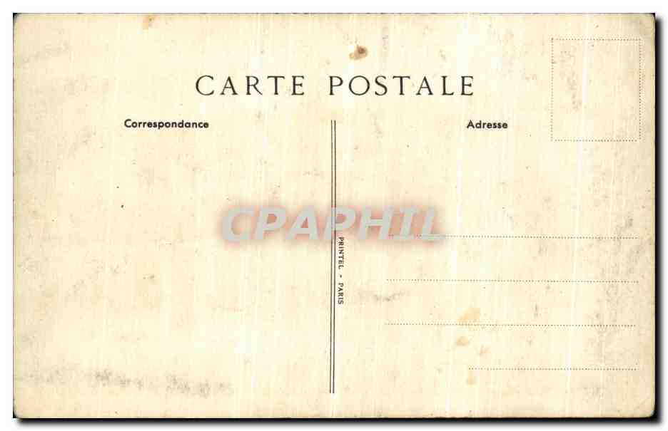 CPA Paris Caisse D Epargne De Prevoyance De Paris Rue Coq Heron et Rue du Louvre — Verso