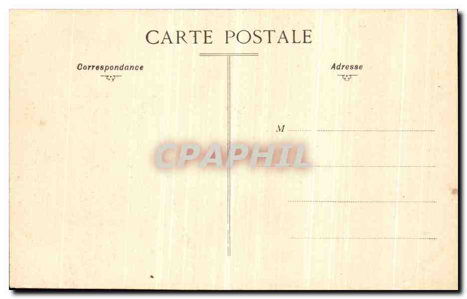 CPA Paris Monument Gambetta et Nouveau Louvre — Rückseite