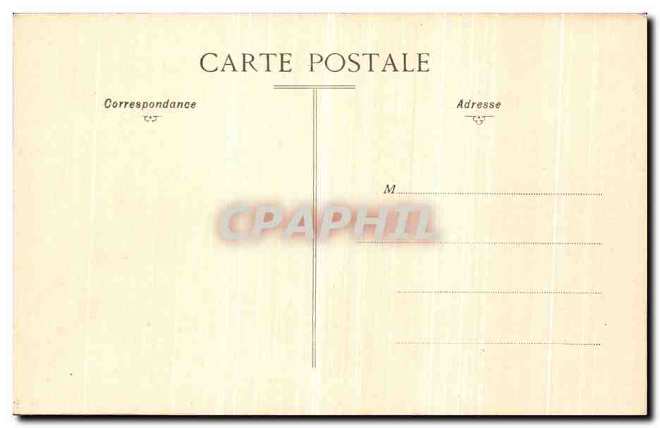 CPA Paris Vue Generale du Carrousel Louvre — Rückseite