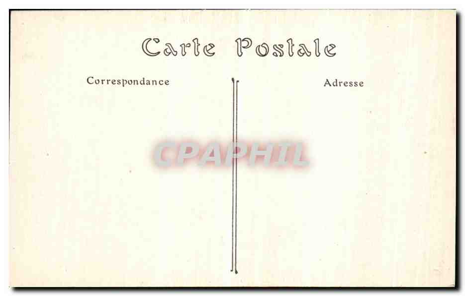 CPA Paris Notre Dame Chimeres Diable Hibou — Verso