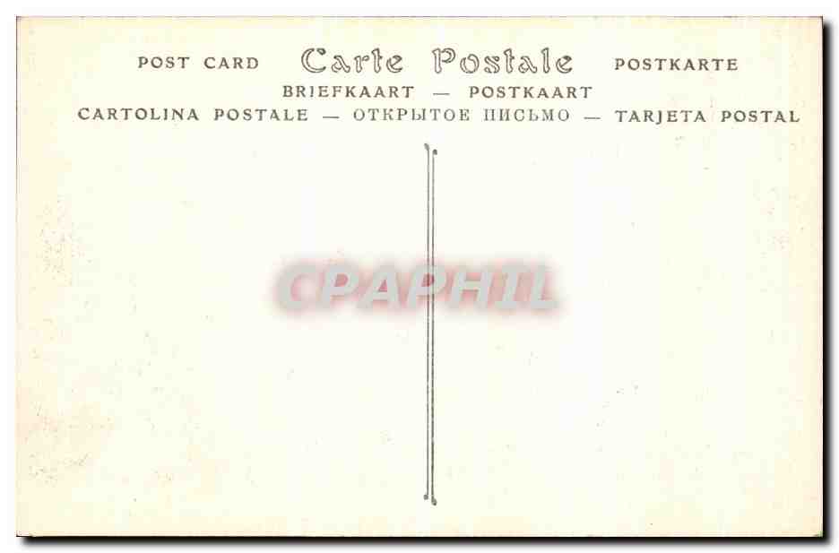 CPA Paris Notre Dame Chimeres Transept Sud  — Verso