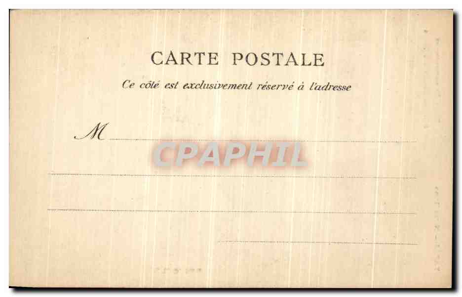 CPA Paris Notre Dame Bete d amortissement a la balustrade des tours Diable — Verso