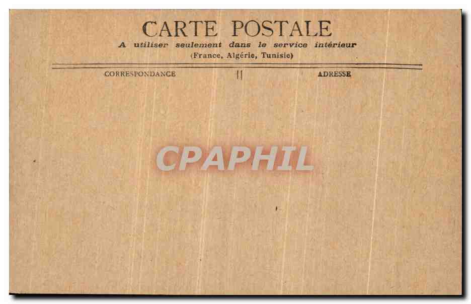 CPA La Porte St Denis Paris — Rückseite