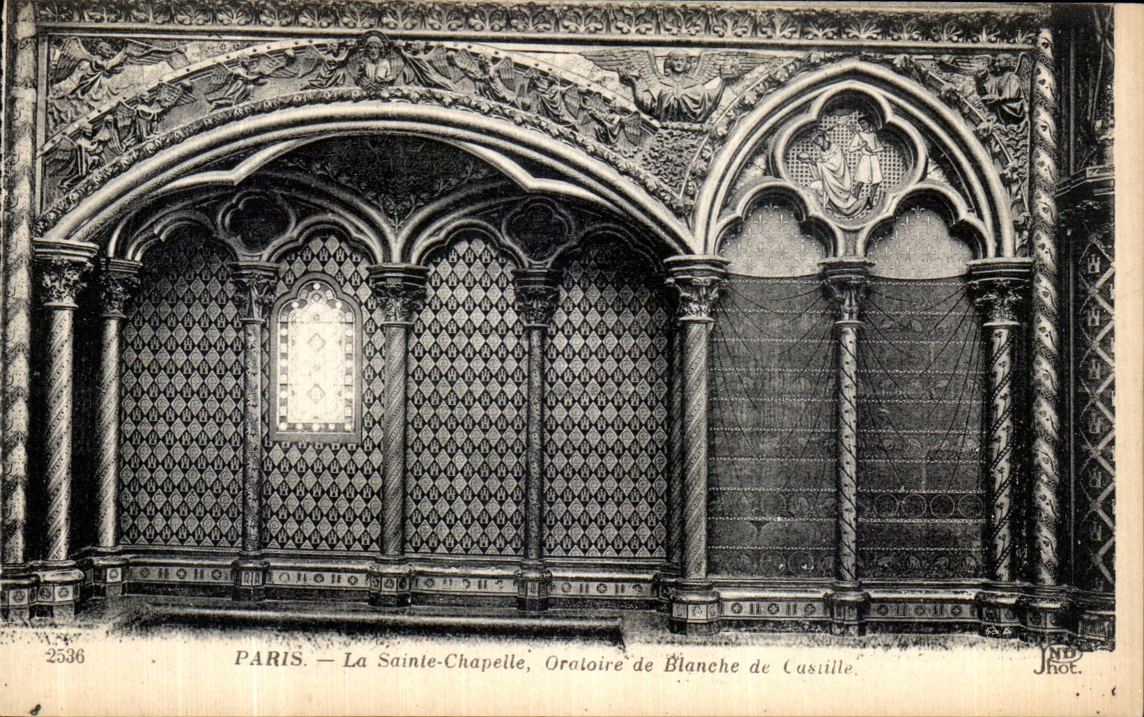CPA Paris La Sainte Chapelle Oratoire de Blanche de Castille