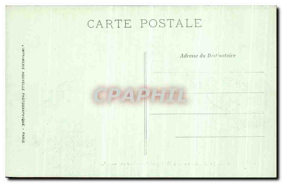 CPA Paris La Renaissance et le Boulevard Saint Martin  — Rückseite
