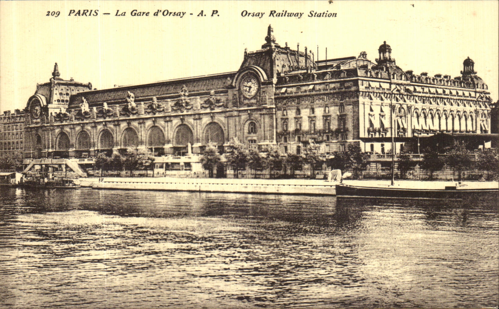 CPA Paris La Gare d Orsay