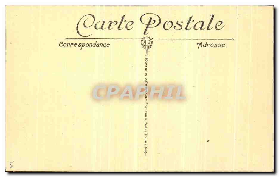 CPA Paris La Gare d Orsay — Verso