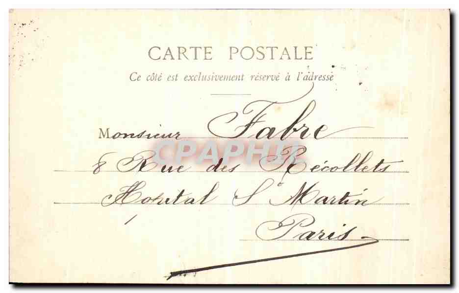 CPA Paris Bois de Boulogne La Passerelle Sur Le Lac  — Verso
