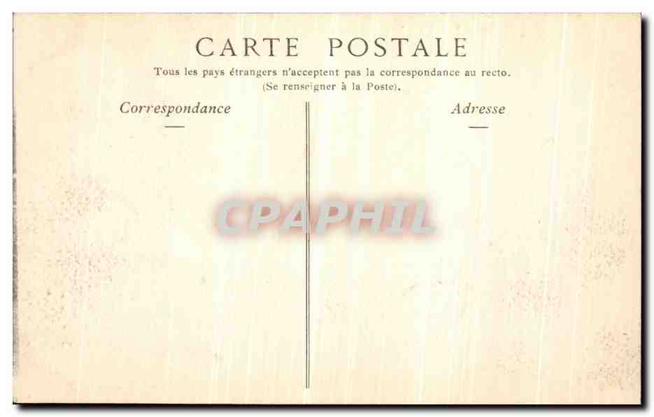 CPA Paris Parc des Buttes Chaumont et Mairie du 19eme Arrondissement  — Rückseite