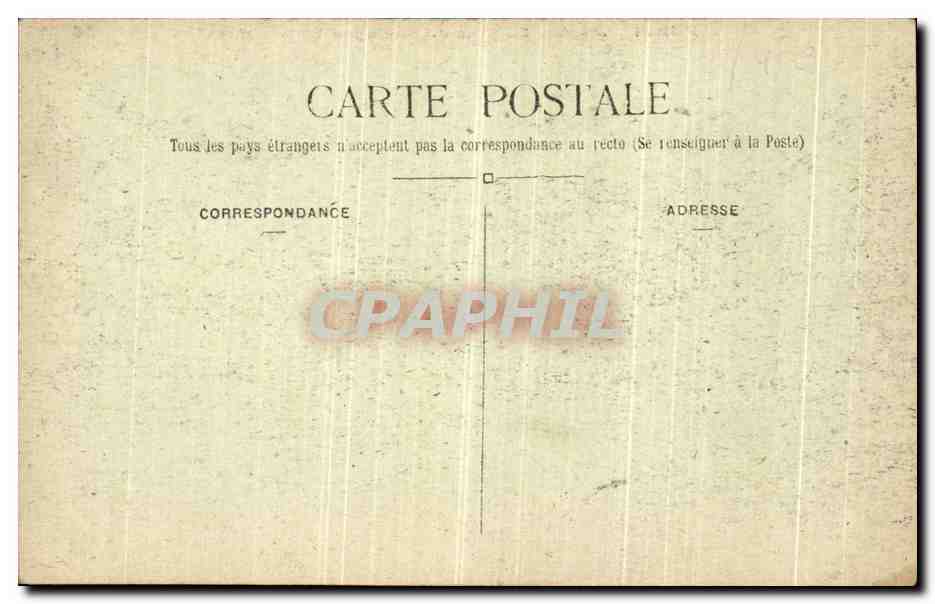 CPA Paris Avenue du Bois de Boulogne Caleche Automobile — Rückseite